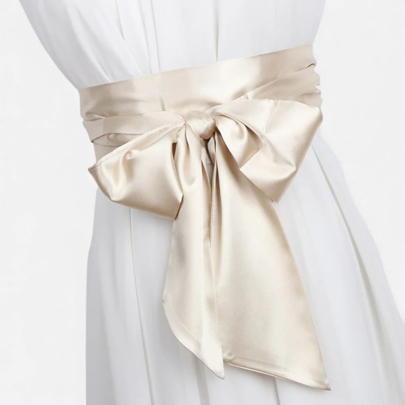 Ceinture Foulard En Tissu Beige Danse Orientale Femme