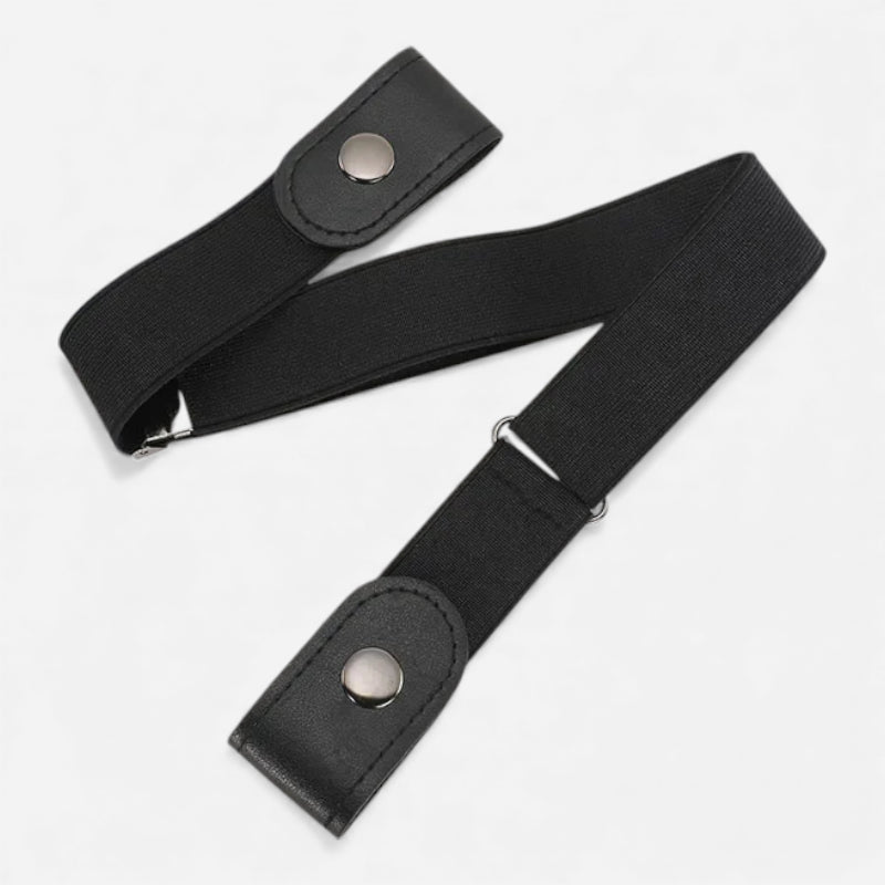 Ceinture Sans Boucle Noire Elastique
