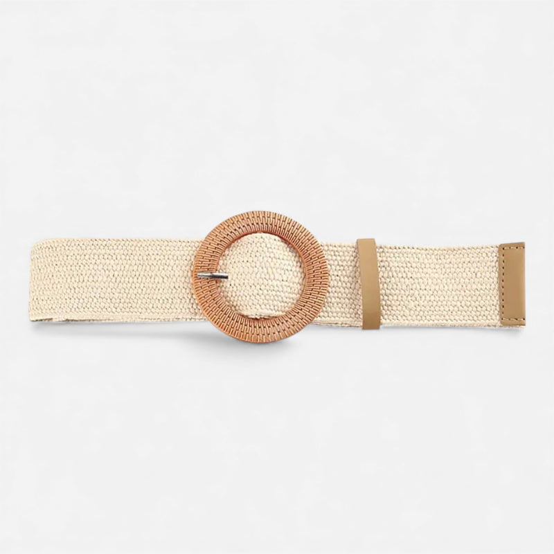 Ceinture Large Femme Raphia - Ajustable