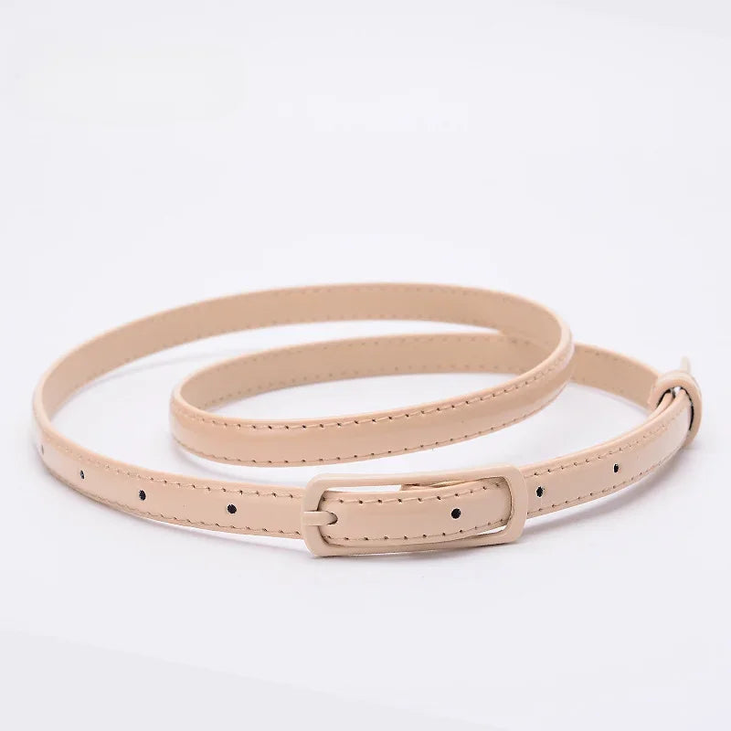 Ceinture Cuir Fille - Ajustable