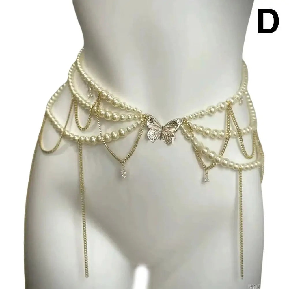 Ceinture En Perles - 110 cm