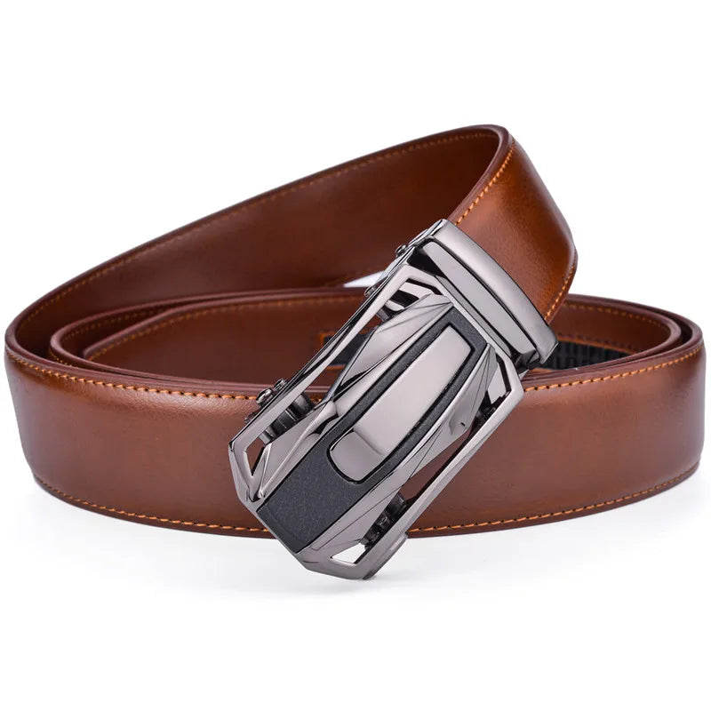 Ceinture Noire Vernis Homme