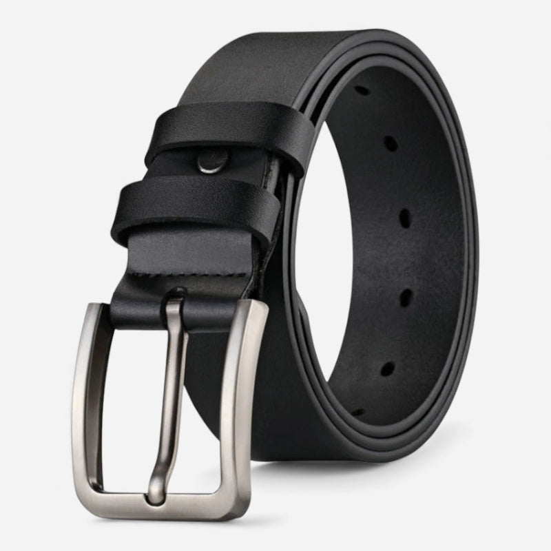 Ceinture En Cuir Noir