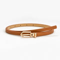 Ceinture Fine Camel