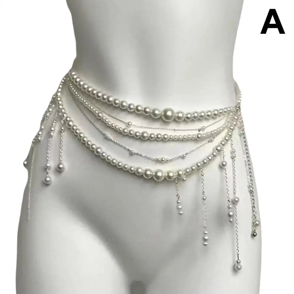 Ceinture Bijoux Argent - 110 cm