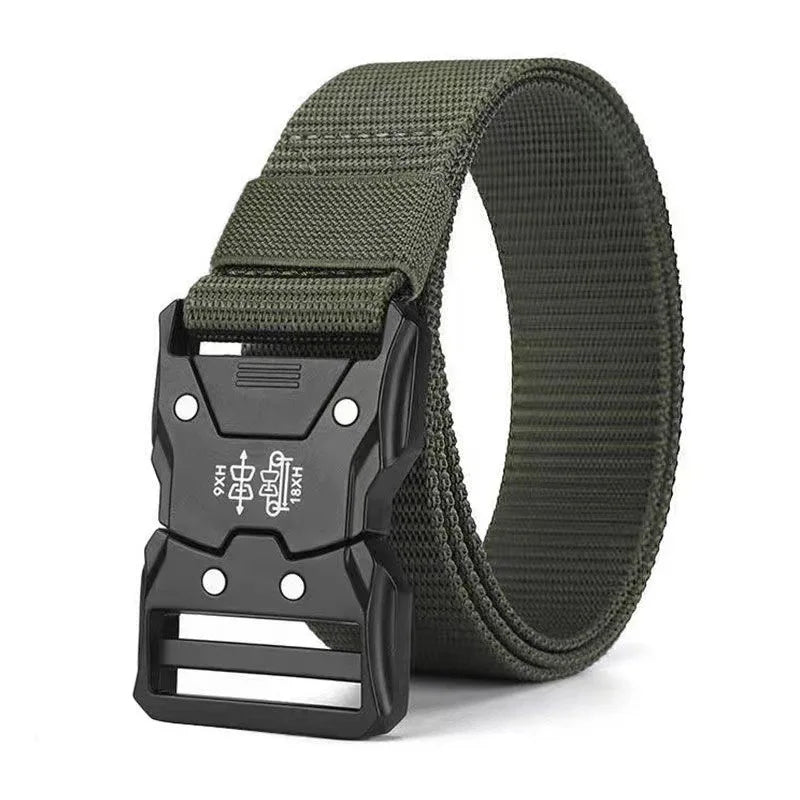 Ceinture Homme Toile Militaire