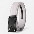 Ceinture Cuir Blanc Homme