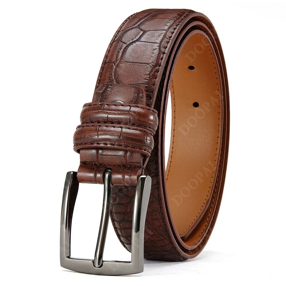 Ceinture Cuir Crocodile