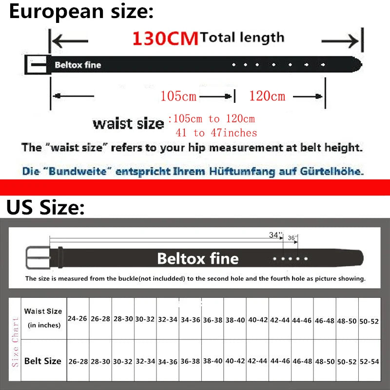 Ceinture Cuir Marron Réversible Homme