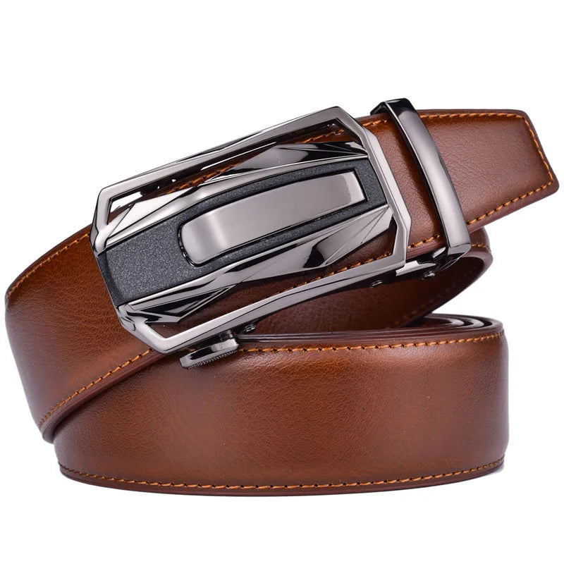 Ceinture Noire Vernis Homme