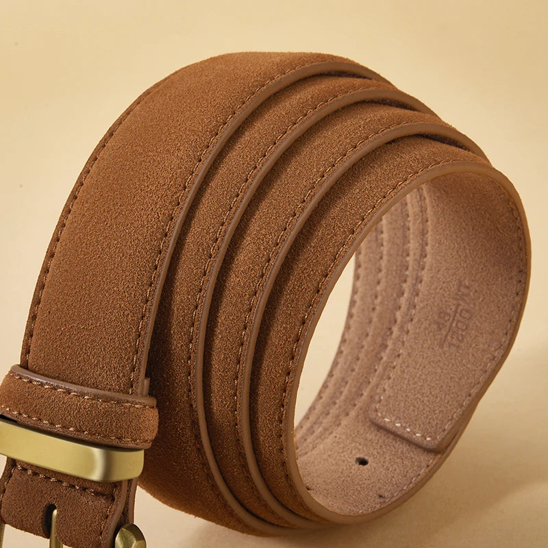 Ceinture Daim Marron