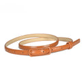 Ceinture Cuir Fille - Ajustable