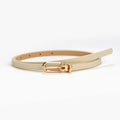 Ceinture Fine Beige