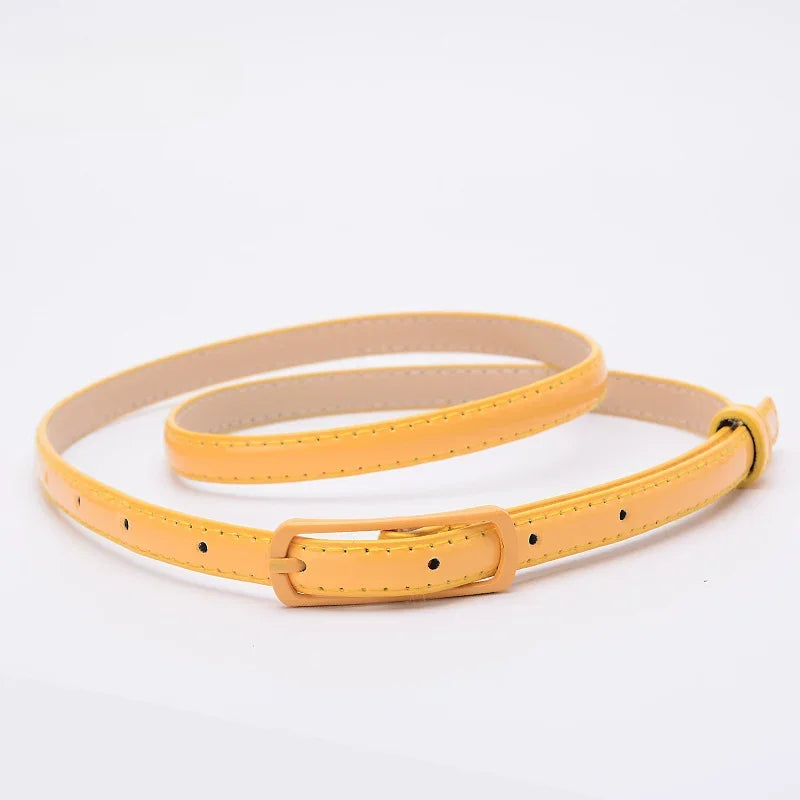Ceinture Cuir Fille - Ajustable