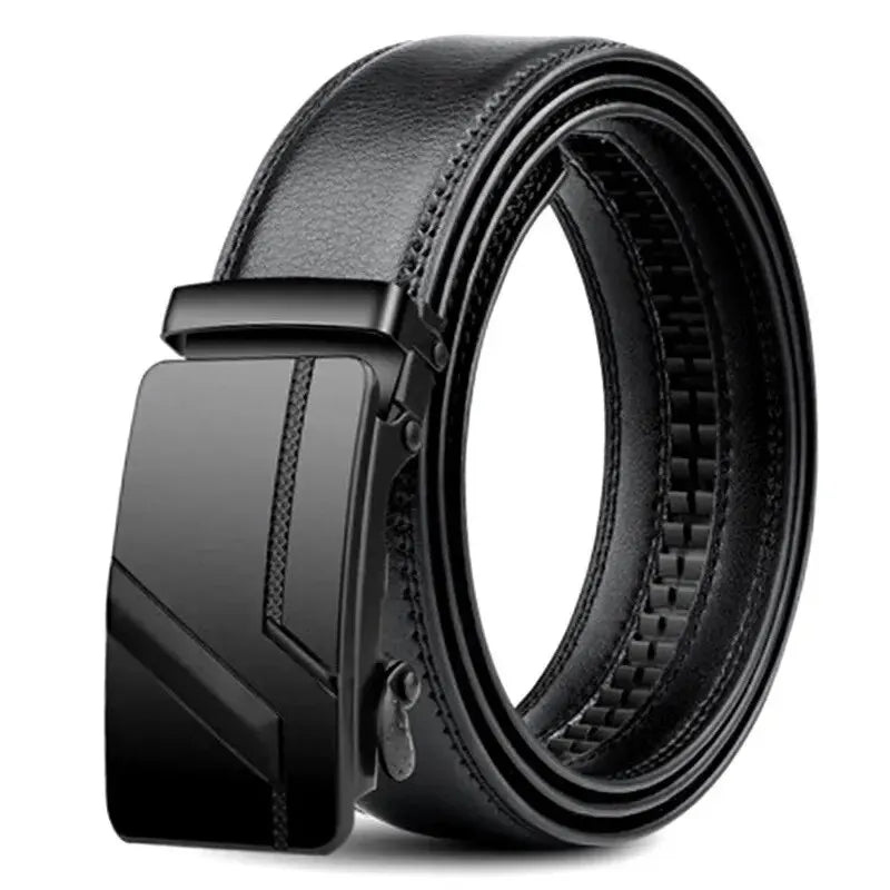 Ceinture Pour Homme En Cuir Avec Boucle Automatique