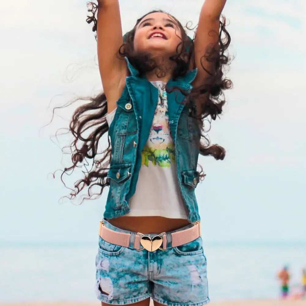 Ceinture Elastique Fille - Ajustable