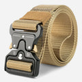 Ceinture Tissu Tactique Elastique Militaire Beige