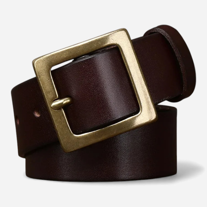 Ceinture Marron De Luxe
