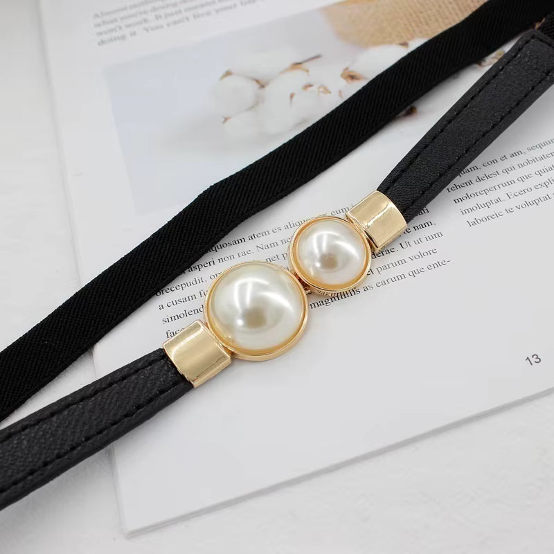 Ceinture Femme Perles - 65 cm