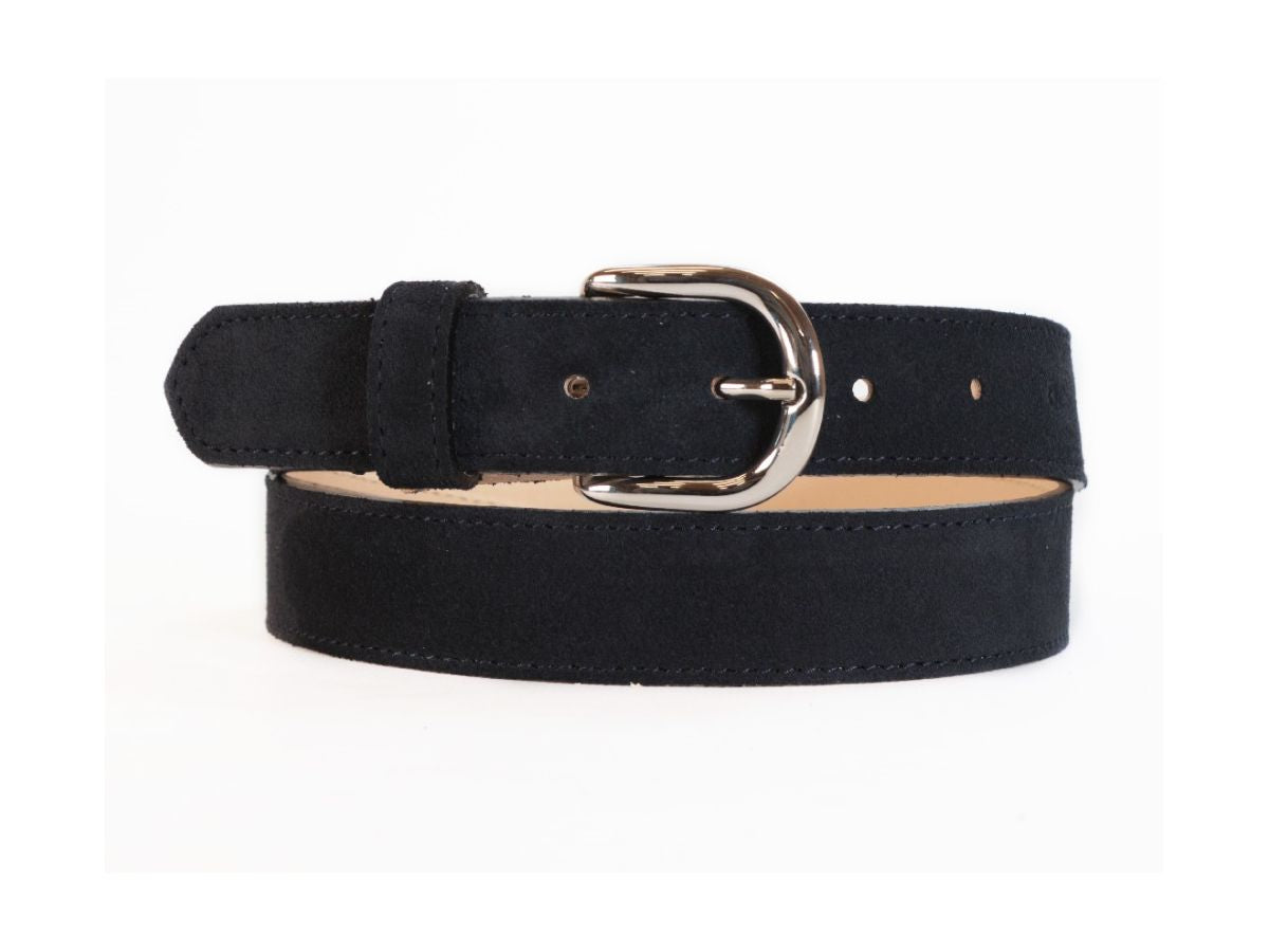Ceinture Daim Noir Femme